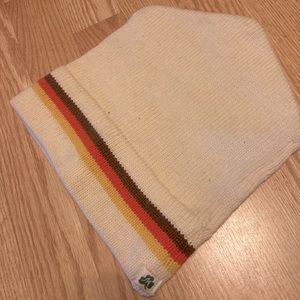 Vintage Moriarty knit wool hat, 1970s , made in Vermont, ski snowboard